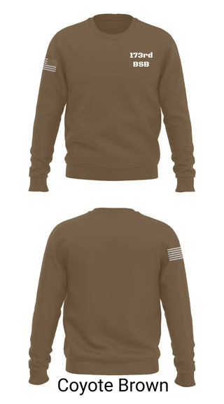 Crew Neck Sweatshirt, 173rd BSB, , Teamtime, Team time, sublimation, custom sports apparel, team uniforms, spirit wear, spiritwear, sports uniforms, custom shirts, team store, custom team store, fundraiser sports, apparel fundraiser