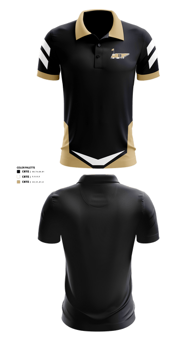 Dyersburg High School TROJANS 82450067 Short Sleeve Performance Polo - 40