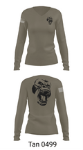 USS CARL VINSON 40544561 Women's Long Sleeve V-neck Shirt -1 73