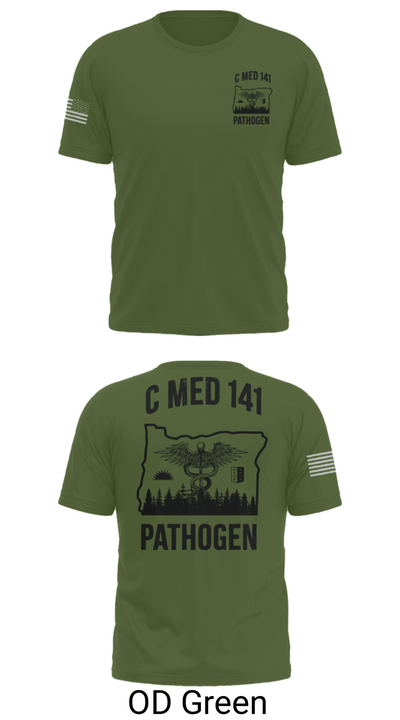 C MED 141 64606356 Short Sleeve Performance Shirt - 53