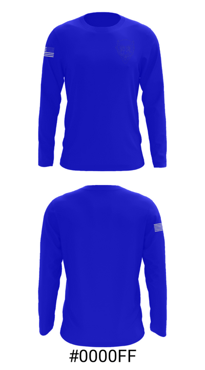 Quincy Senior High School Track 86814708 Long Sleeve Performance Shirt - 18