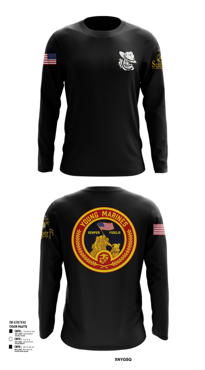 Rogue Valley 54220883 Long Sleeve Performance Shirt 104