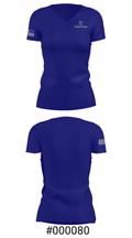 Perfect Game Baseball Association 87689289 Women's Short Sleeve V-neck Shirt - 21