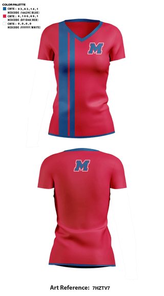 Womens Short Sleeve Vneck Shirt, Martinsville High School Cheer, Cheer, Teamtime, Team time, sublimation, custom sports apparel, team uniforms, spirit wear, spiritwear, sports uniforms, custom shirts, team store, custom team store, fundraiser sports, apparel fundraiser