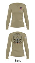 1-169th E Company 39061427 Women's Long Sleeve V-neck Shirt - 92
