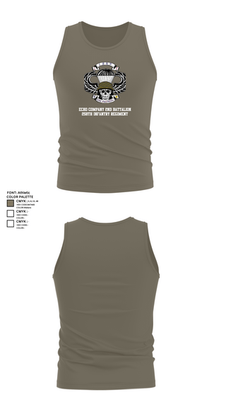 Tank Top, Echo company 2nd battalion 258th infantry regiment, Army, Teamtime, Team time, sublimation, custom sports apparel, team uniforms, spirit wear, spiritwear, sports uniforms, custom shirts, team store, custom team store, fundraiser sports, apparel fundraiser
