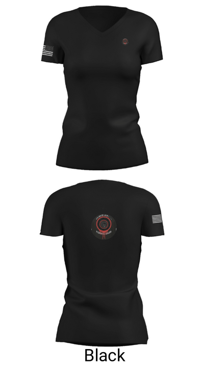Clan Of Alphas 8360618 Women's Short Sleeve V-neck Shirt - 38