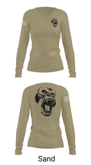 Womens Long Sleeve Vneck Shirt 1, USS CARL VINSON, , Teamtime, Team time, sublimation, custom sports apparel, team uniforms, spirit wear, spiritwear, sports uniforms, custom shirts, team store, custom team store, fundraiser sports, apparel fundraiser