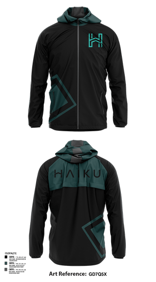 Windbreaker, Haiku, , Teamtime, Team time, sublimation, custom sports apparel, team uniforms, spirit wear, spiritwear, sports uniforms, custom shirts, team store, custom team store, fundraiser sports, apparel fundraiser
