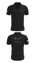 FREEDOM WILDLIFE EXPERTS 87096730 Short Sleeve Performance Polo - 28