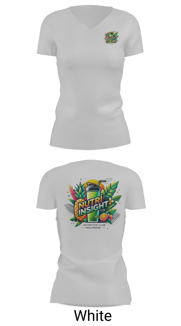 Womens Short Sleeve Vneck Shirt, Nutrinsight, , Teamtime, Team time, sublimation, custom sports apparel, team uniforms, spirit wear, spiritwear, sports uniforms, custom shirts, team store, custom team store, fundraiser sports, apparel fundraiser