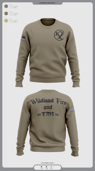 Crew Neck Sweatshirt, Knight Fire, , Teamtime, Team time, sublimation, custom sports apparel, team uniforms, spirit wear, spiritwear, sports uniforms, custom shirts, team store, custom team store, fundraiser sports, apparel fundraiser