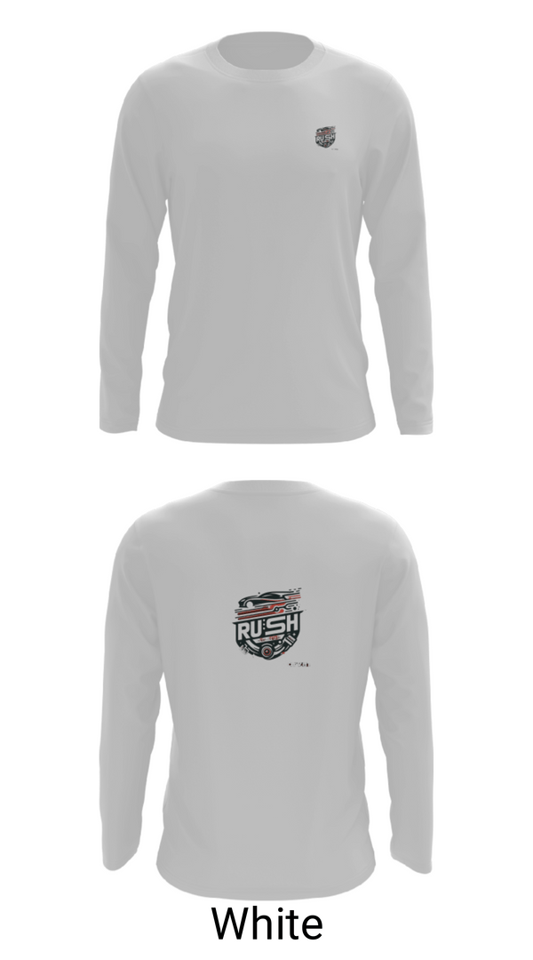 Long Sleeve Performance Shirt, Rush auto detail, , Teamtime, Team time, sublimation, custom sports apparel, team uniforms, spirit wear, spiritwear, sports uniforms, custom shirts, team store, custom team store, fundraiser sports, apparel fundraiser