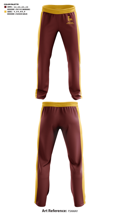 Sweatpants, Harding University High School Basketball, Men's Basketball, Teamtime, Team time, sublimation, custom sports apparel, team uniforms, spirit wear, spiritwear, sports uniforms, custom shirts, team store, custom team store, fundraiser sports, apparel fundraiser