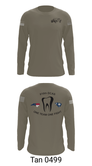 Long Sleeve Performance Shirt, 810th med co, Army, Teamtime, Team time, sublimation, custom sports apparel, team uniforms, spirit wear, spiritwear, sports uniforms, custom shirts, team store, custom team store, fundraiser sports, apparel fundraiser