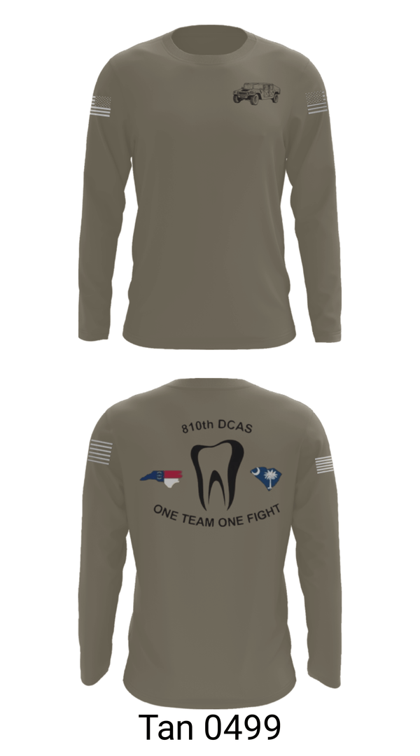 Long Sleeve Performance Shirt, 810th med co, Army, Teamtime, Team time, sublimation, custom sports apparel, team uniforms, spirit wear, spiritwear, sports uniforms, custom shirts, team store, custom team store, fundraiser sports, apparel fundraiser