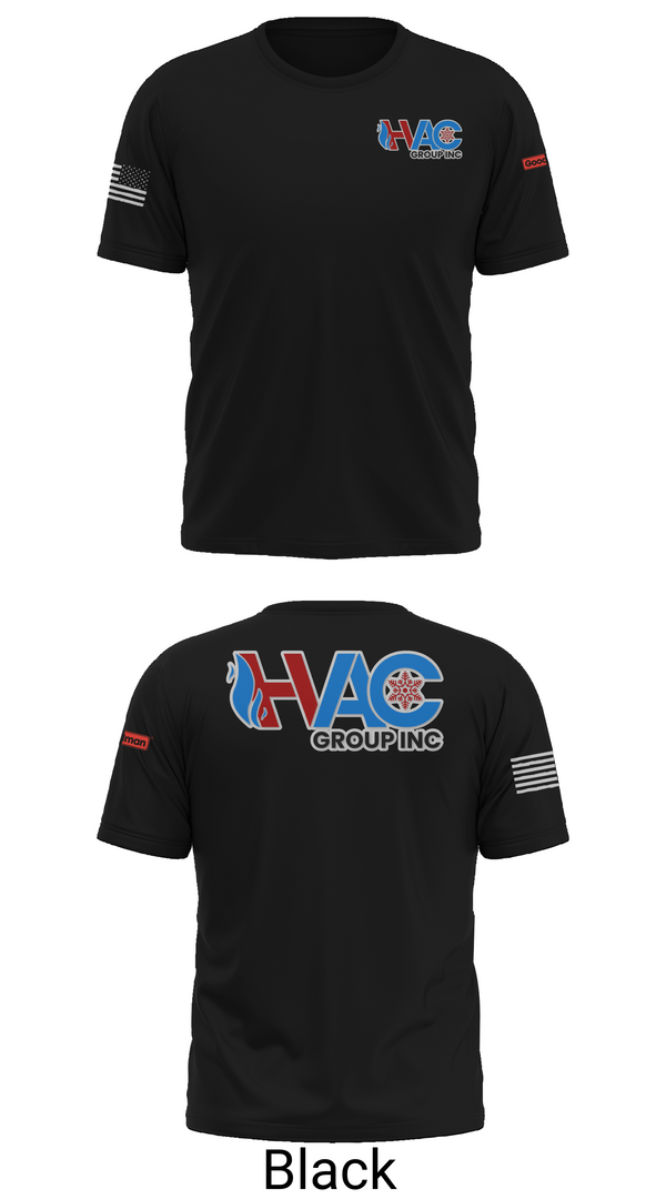 Old School Cotton Feel Shirt, HVAC group Inc, , Teamtime, Team time, sublimation, custom sports apparel, team uniforms, spirit wear, spiritwear, sports uniforms, custom shirts, team store, custom team store, fundraiser sports, apparel fundraiser