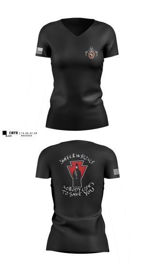 Women's Short Sleeve Vneck Shirt, 1-111 MTR renew1-111 SkinWalker renew, National Guard, Teamtime, Team time, sublimation, custom sports apparel, team uniforms, spirit wear, spiritwear, sports uniforms, custom shirts, team store, custom team store, fundraiser sports, apparel fundraiser