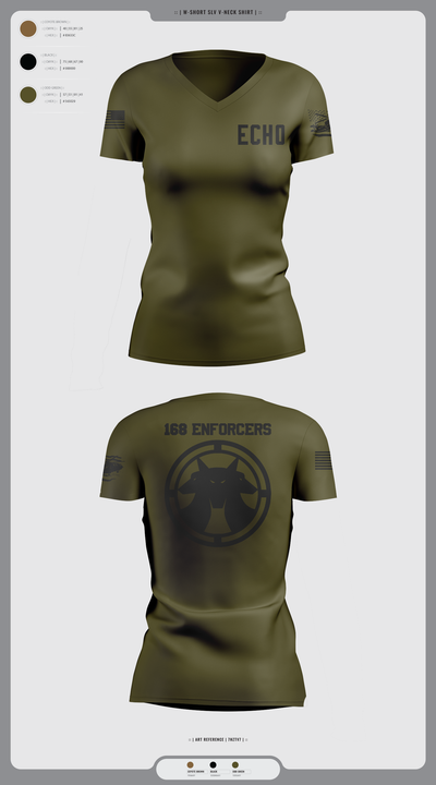 undefined Women's Short Sleeve V-neck Shirt - 6