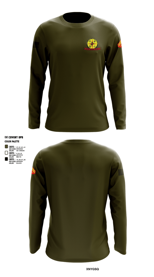 Long Sleeve Performance Shirt, CBIRF, Marines, Teamtime, Team time, sublimation, custom sports apparel, team uniforms, spirit wear, spiritwear, sports uniforms, custom shirts, team store, custom team store, fundraiser sports, apparel fundraiser
