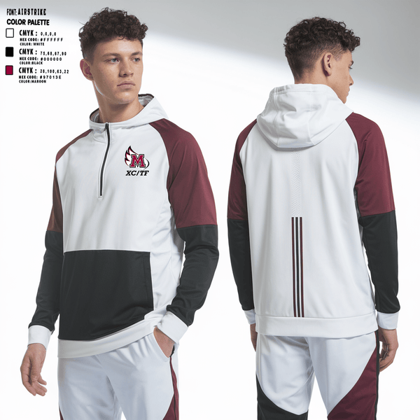 Hoodie, Meredith College Avenging Angels, Track & Field, Teamtime, Team time, sublimation, custom sports apparel, team uniforms, spirit wear, spiritwear, sports uniforms, custom shirts, team store, custom team store, fundraiser sports, apparel fundraiser
