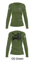 FMS 1, OKARNG 20204603 Women's Long Sleeve V-neck Shirt - 54