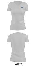 Flight basketball club 30375308 Women's Short Sleeve V-neck Shirt - 19