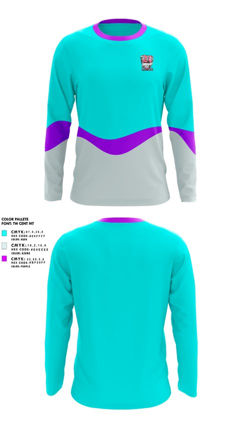 Long Sleeve Performance Shirt, Gloss TwentyOne, , Teamtime, Team time, sublimation, custom sports apparel, team uniforms, spirit wear, spiritwear, sports uniforms, custom shirts, team store, custom team store, fundraiser sports, apparel fundraiser