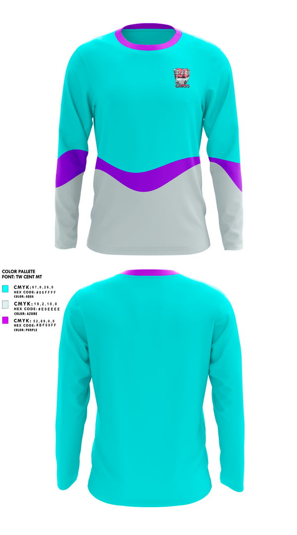 Long Sleeve Performance Shirt, Gloss TwentyOne, , Teamtime, Team time, sublimation, custom sports apparel, team uniforms, spirit wear, spiritwear, sports uniforms, custom shirts, team store, custom team store, fundraiser sports, apparel fundraiser