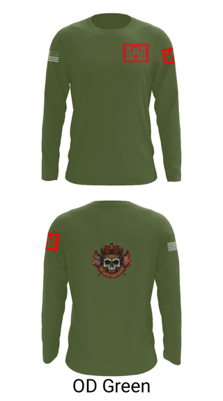 Long Sleeve Performance Shirt, Overlords, Army, Teamtime, Team time, sublimation, custom sports apparel, team uniforms, spirit wear, spiritwear, sports uniforms, custom shirts, team store, custom team store, fundraiser sports, apparel fundraiser