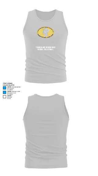 Tank Top, Timberlake Senior High School Volleyball, Women's Volleyball, Teamtime, Team time, sublimation, custom sports apparel, team uniforms, spirit wear, spiritwear, sports uniforms, custom shirts, team store, custom team store, fundraiser sports, apparel fundraiser