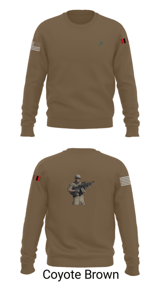 Crew Neck Sweatshirt, MS ADT SECFOR, Army, Teamtime, Team time, sublimation, custom sports apparel, team uniforms, spirit wear, spiritwear, sports uniforms, custom shirts, team store, custom team store, fundraiser sports, apparel fundraiser