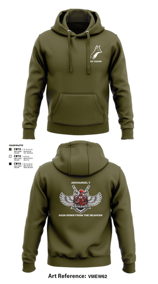 Hoodie, Fox troop, Army, Teamtime, Team time, sublimation, custom sports apparel, team uniforms, spirit wear, spiritwear, sports uniforms, custom shirts, team store, custom team store, fundraiser sports, apparel fundraiser