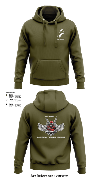 Fox troop 31876072 Hoodie - 10