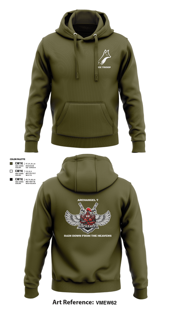 Hoodie, Fox troop, Army, Teamtime, Team time, sublimation, custom sports apparel, team uniforms, spirit wear, spiritwear, sports uniforms, custom shirts, team store, custom team store, fundraiser sports, apparel fundraiser