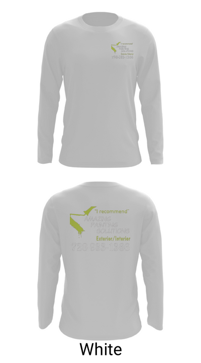 Amazing Painting Solutions 30461876 Long Sleeve Performance Shirt - 7