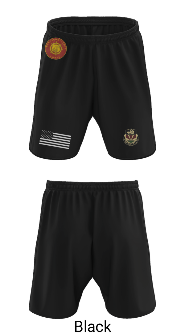 Athletic Shorts With Pockets, 189th Transportation Company, , Teamtime, Team time, sublimation, custom sports apparel, team uniforms, spirit wear, spiritwear, sports uniforms, custom shirts, team store, custom team store, fundraiser sports, apparel fundraiser