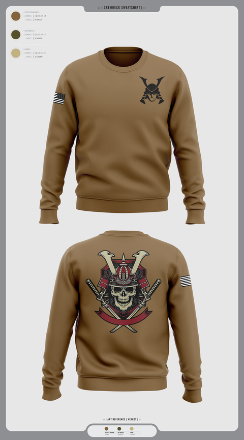 Crew Neck Sweatshirt, RoNiN, , Teamtime, Team time, sublimation, custom sports apparel, team uniforms, spirit wear, spiritwear, sports uniforms, custom shirts, team store, custom team store, fundraiser sports, apparel fundraiser
