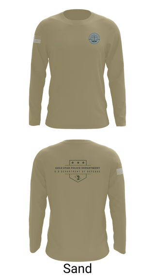 Long Sleeve Performance Shirt, GOLD STAR POLICE DEPARTMENT, , Teamtime, Team time, sublimation, custom sports apparel, team uniforms, spirit wear, spiritwear, sports uniforms, custom shirts, team store, custom team store, fundraiser sports, apparel fundraiser