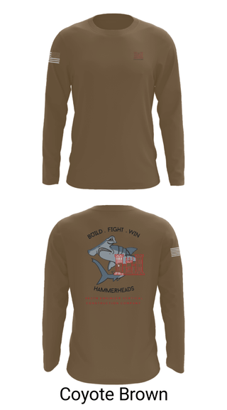 Long Sleeve Performance Shirt, 465 EVCC, Army, Teamtime, Team time, sublimation, custom sports apparel, team uniforms, spirit wear, spiritwear, sports uniforms, custom shirts, team store, custom team store, fundraiser sports, apparel fundraiser