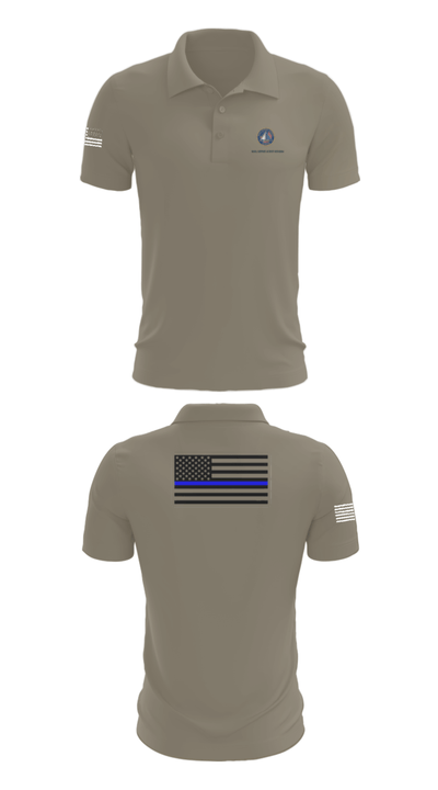 NAVAL SUPPORT ACTIVITY BETHESDA SECURITY FORCES 28838405 Short Sleeve Performance Polo - 64