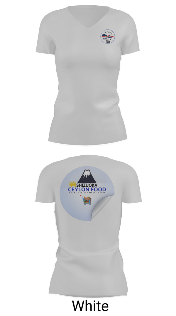 Womens Short Sleeve Vneck Shirt, Himalayan Mart, , Teamtime, Team time, sublimation, custom sports apparel, team uniforms, spirit wear, spiritwear, sports uniforms, custom shirts, team store, custom team store, fundraiser sports, apparel fundraiser