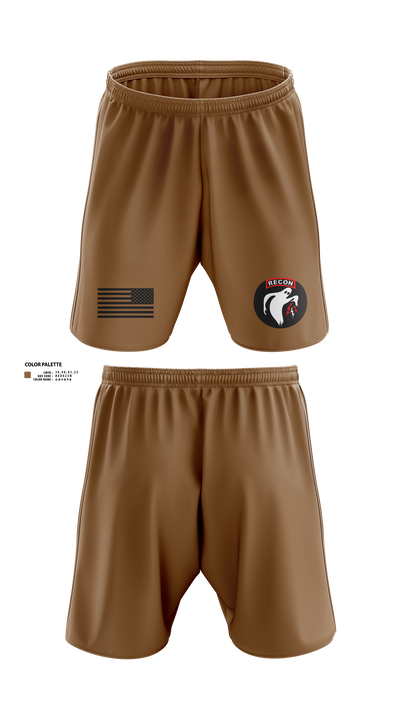 Ghost Platoon, HHC, 2-8 CAV, 1ABCT, 1CD 65743217 Athletic Shorts With Pockets - 50