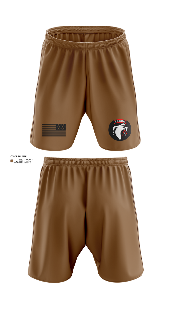 Athletic Shorts With Pockets, Ghost Platoon, HHC, 2-8 CAV, 1ABCT, 1CD, , Teamtime, Team time, sublimation, custom sports apparel, team uniforms, spirit wear, spiritwear, sports uniforms, custom shirts, team store, custom team store, fundraiser sports, apparel fundraiser