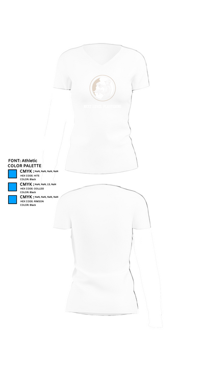 Next Level Plastering 481848 Women's Short Sleeve V-neck Shirt - 18
