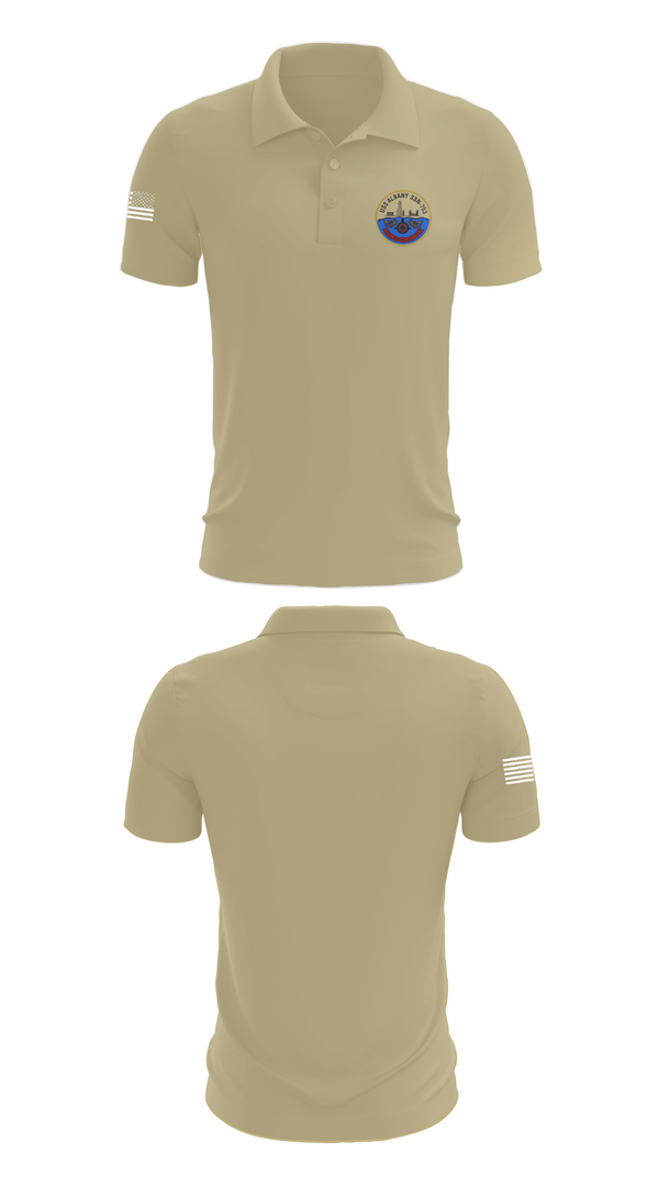 Short Sleeve Performance Polo, USS ALBANY SSN-753, , Teamtime, Team time, sublimation, custom sports apparel, team uniforms, spirit wear, spiritwear, sports uniforms, custom shirts, team store, custom team store, fundraiser sports, apparel fundraiser