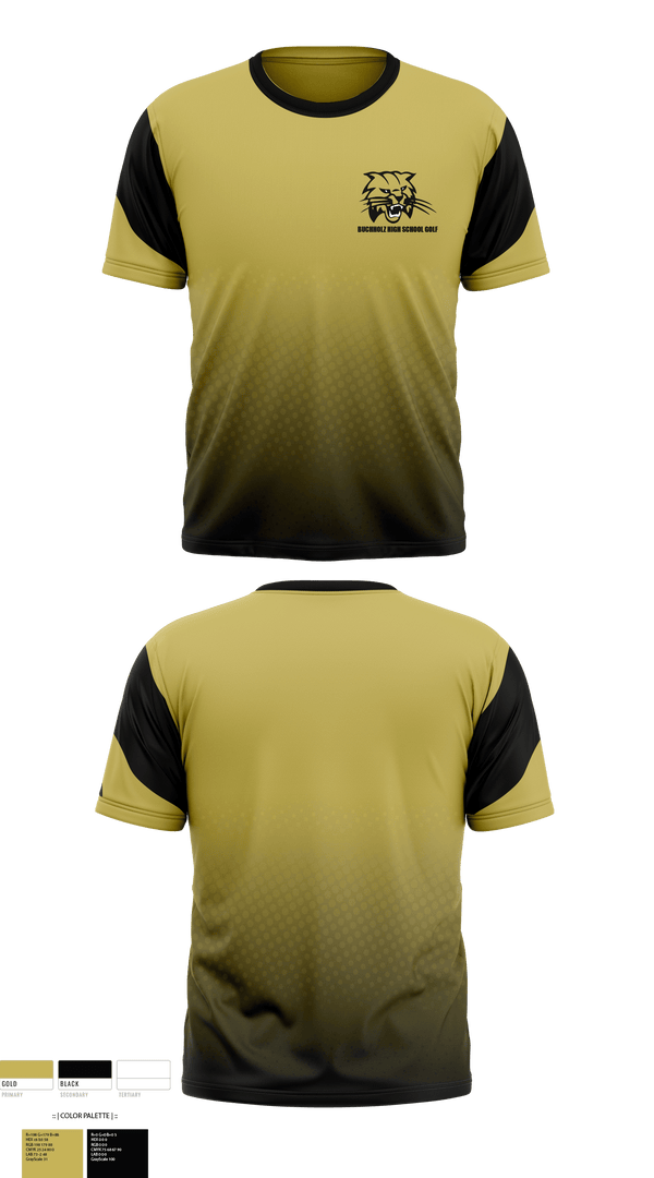 Short Sleeve Performance Shirt, Buchholz High School Golf, Golf, Teamtime, Team time, sublimation, custom sports apparel, team uniforms, spirit wear, spiritwear, sports uniforms, custom shirts, team store, custom team store, fundraiser sports, apparel fundraiser