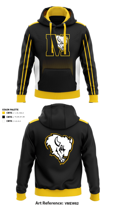 Puterbaugh Middle School Volleyball 75658055 Hoodie - 40