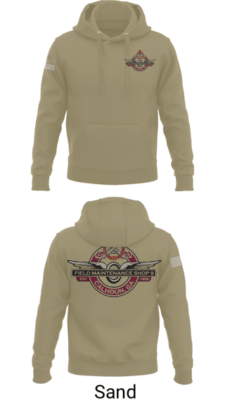 Hoodie, FMS Calhoun, National Guard, Teamtime, Team time, sublimation, custom sports apparel, team uniforms, spirit wear, spiritwear, sports uniforms, custom shirts, team store, custom team store, fundraiser sports, apparel fundraiser