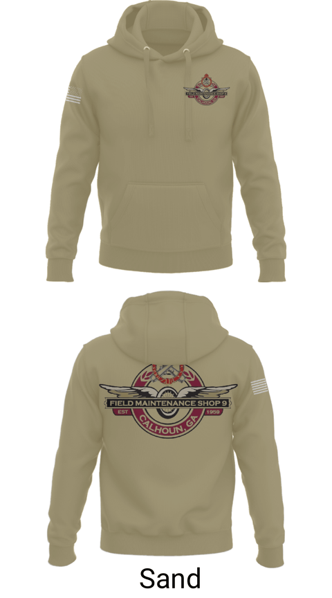 Hoodie, FMS Calhoun, National Guard, Teamtime, Team time, sublimation, custom sports apparel, team uniforms, spirit wear, spiritwear, sports uniforms, custom shirts, team store, custom team store, fundraiser sports, apparel fundraiser